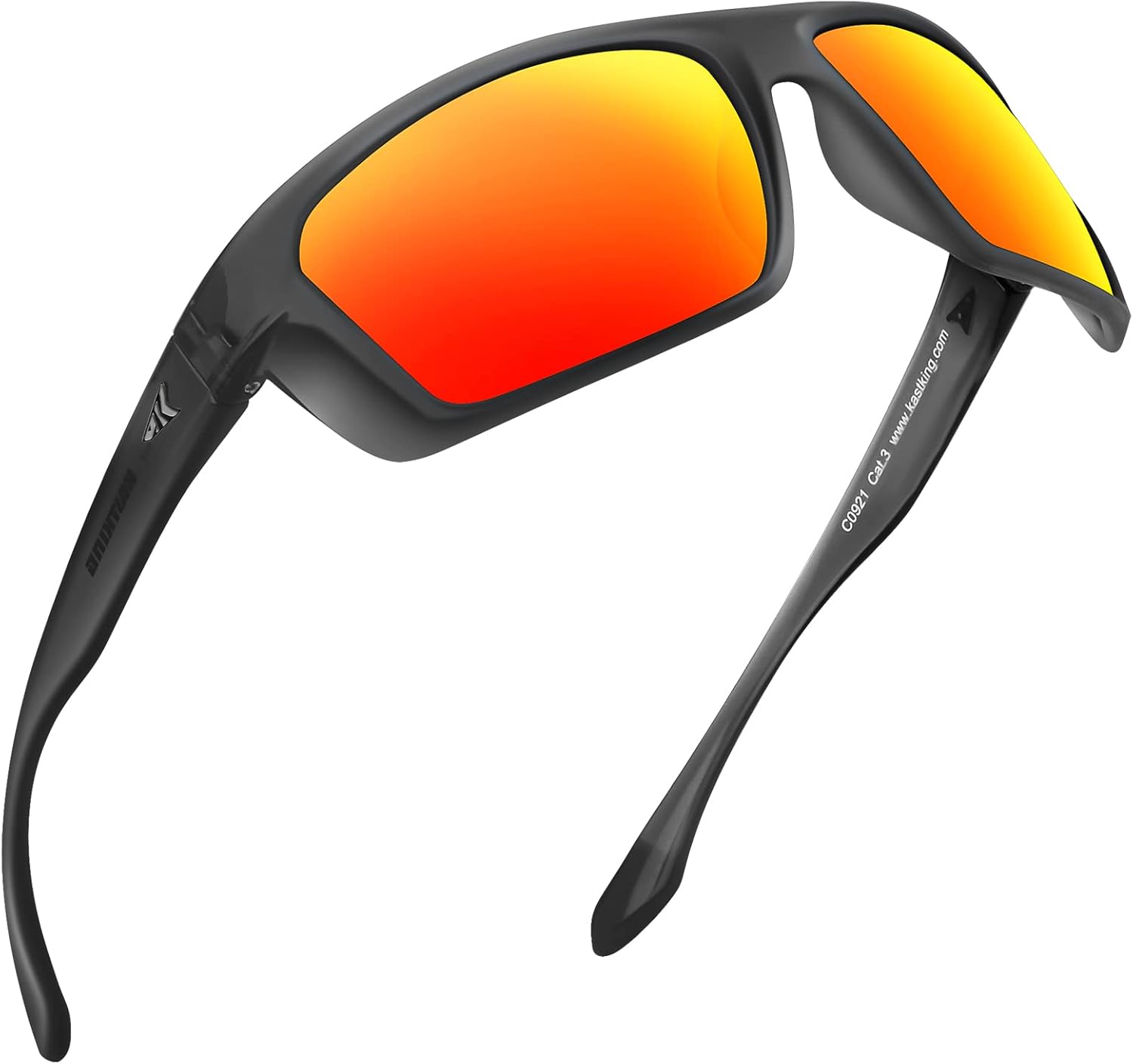 Huzzah Polarized Sport Sunglasses for Men and Women, Ideal for Driving Fishing Cycling and Running,UV Protection