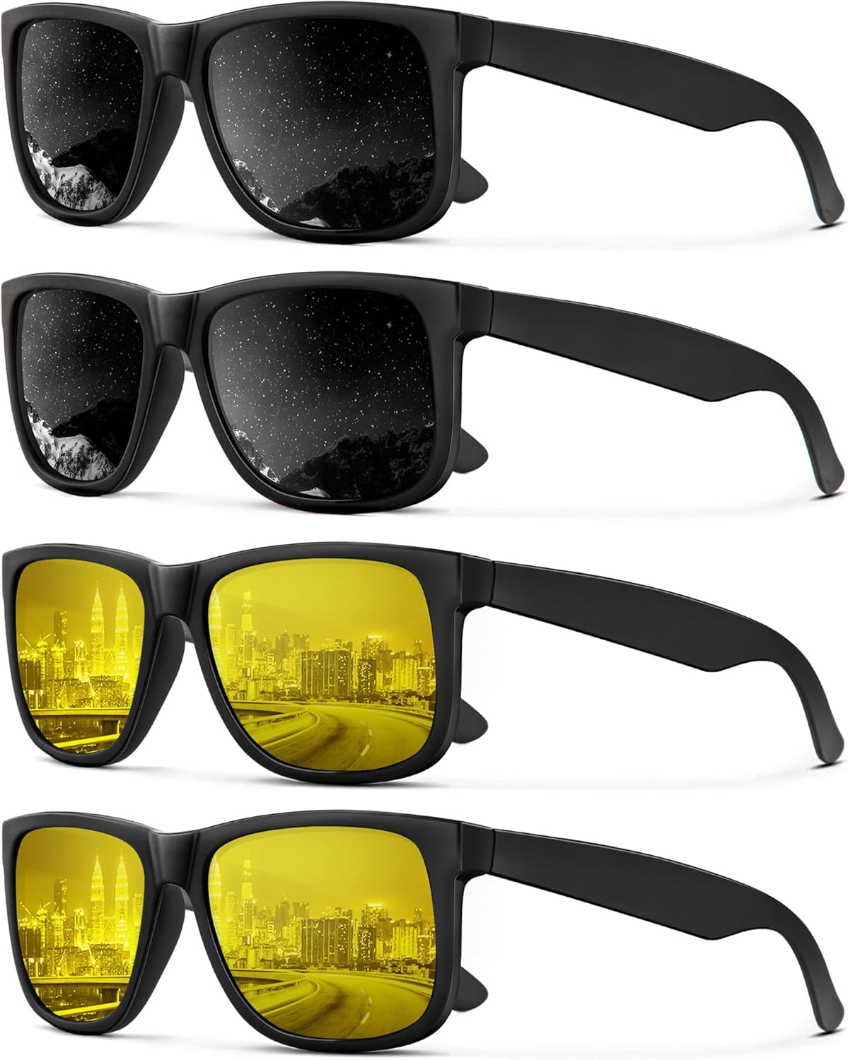 Mens-Sunglasses Polarized Sunglasses Men: Classic Sunglasses for men with UV Protection Driving Fishing Golf